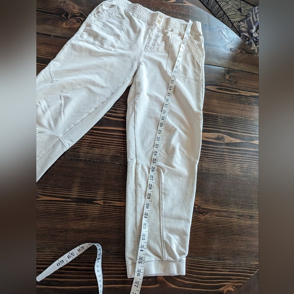 Anthropologie cream joggers - Picture 9 of 9
